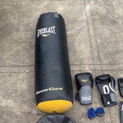 Everlast Power core Punching Bag With Water bag 