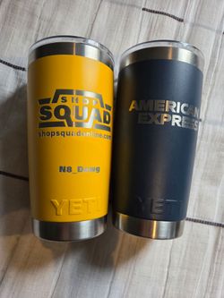 Yeti Tumbler Metal Mug Cup 20 oz ENGRAVED