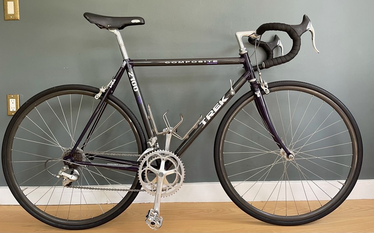 Trek 2100 Composite Pro / Carbon 54cm road bike shimano 105 light weight racing Bicycle