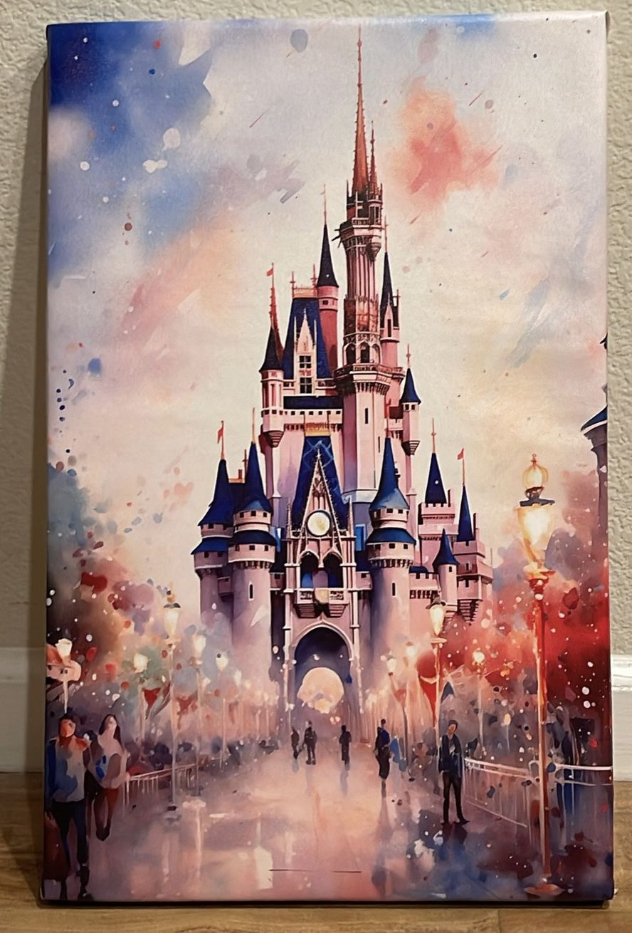 Disney Castle Wall Art