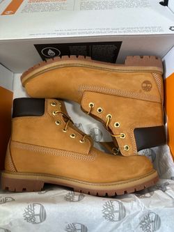 Timberland 6-Inch Boot in Wheat Size 10 $180 Retail BRAND NEW
