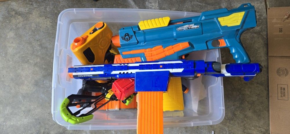 Nerf Gun Lot