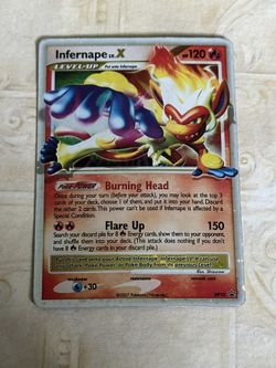 Infernape LV.X - Promo Holo Diamond and Pearl Promos DP10 MP
