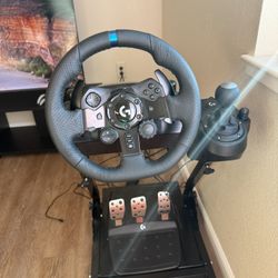 Logitech Gaming Steering wheel, petals and shifter