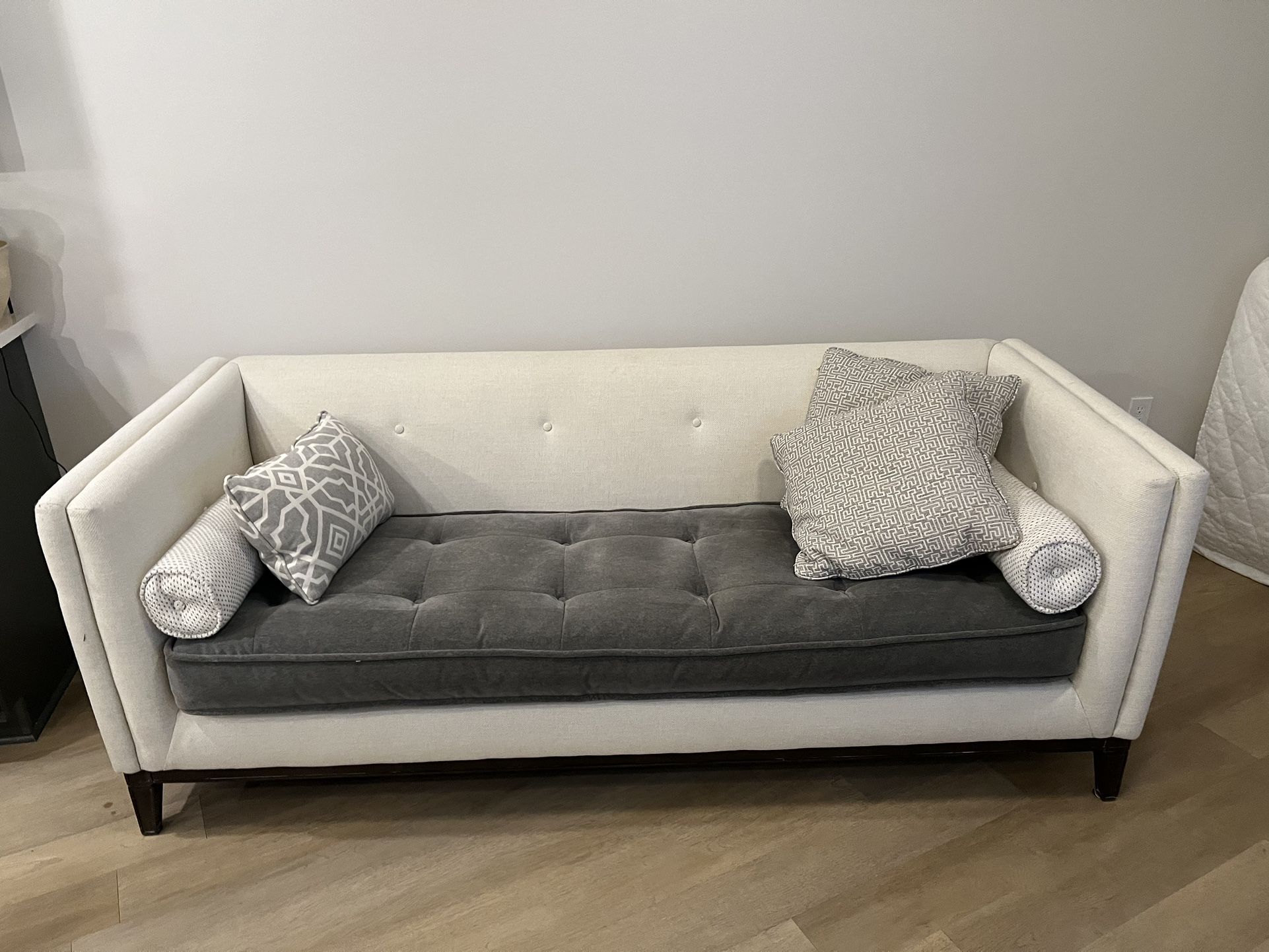 White couch 