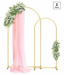 Gold Arch Backdrop Stand Set