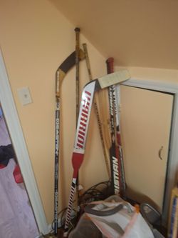 Hockey sticks