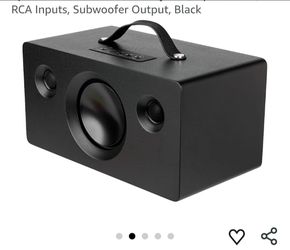 Monoprice Soundstage3 - Portable Bluetooth Speaker with, Optical, Aux, RCA Inputs, Subwoofer Output, Black