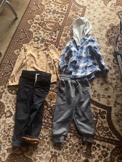 Boys 2 sets, size 2-3T $8 for both, like new