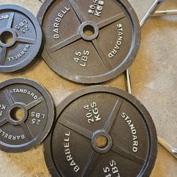 Rep fitness double sided 140lbs Olympic 2" weights