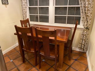 Solid Wood Dining Table – Seats Up to 12