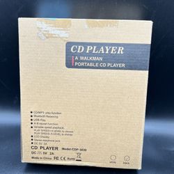 New Inbox, Portable Cd Player Bluetooth