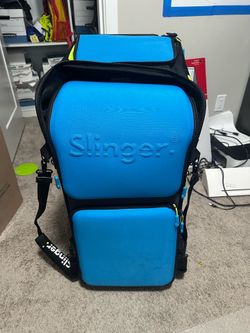 Slinger Tennis Ball Machine and Oscillator