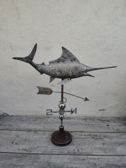 Vintage Swordfish Weathervane