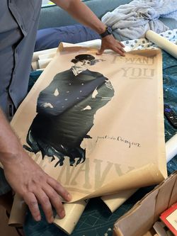 Original WW1 War Recruiting Poster 1917