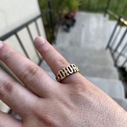 DIOR Men’s Designer Ring 