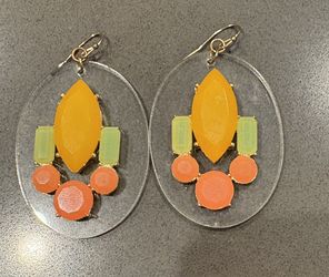 Precious Gem Costume Earrings MUST GO