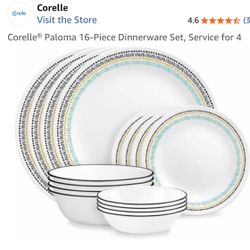 Corelle 16 Piece Set $30