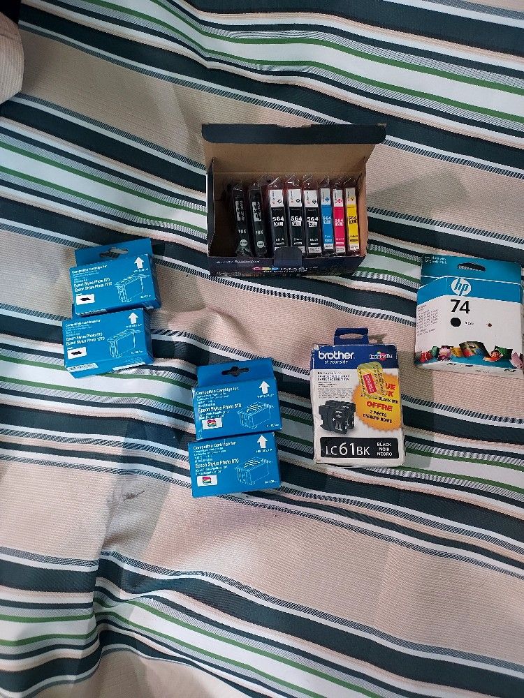 Assortment Of Printer Ink Cartridges
