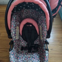 Minnie Mouse Car Seat & Stroller 