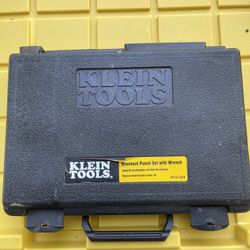 Klein tool knock out punch set with wrench