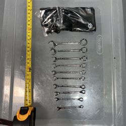 Craftsman 10pc Midget Combination Wrench Set 
