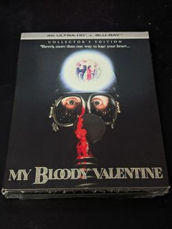 My Bloody Valentine 4K UHD/Blu-Ray SHOUT Collector’s Edition w/Slipcover Sealed NEW
