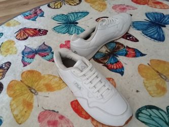 NEW 2019 MENS FILA CRESS LIMITED EDITION WHITE GUM SOLE RUNNING LACE UP SNEAKERS