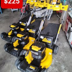 DEWALT 20V XR CORDLESS BRUSHLES  LAWM MOWER SELF PROPELLE 