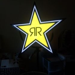 Rockstar LED Light Up Sign