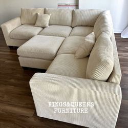 Beige Sectional