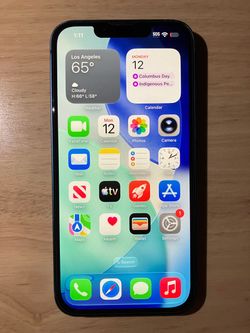 Unlocked iPhone 13 Blue 128GB