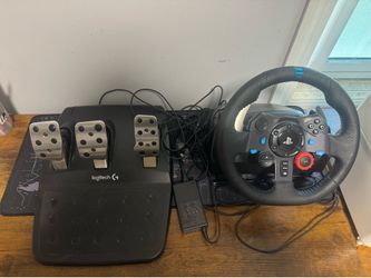 Logitech G29 Wheel and Pedal