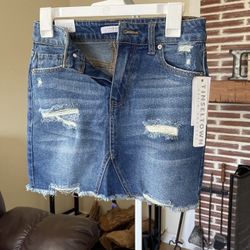 Jean Skirt