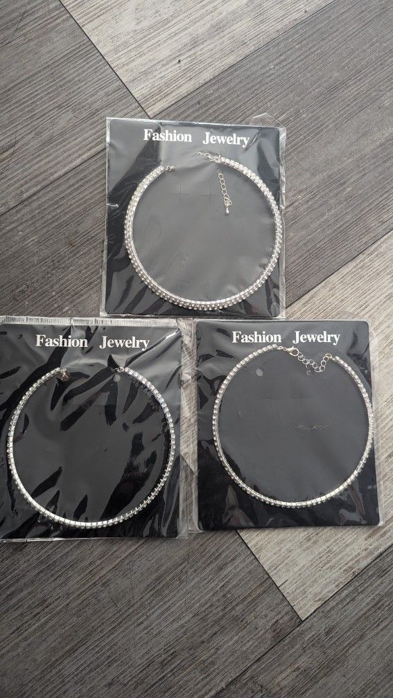 Fashion Jewelry/Choker Necklace With Extension