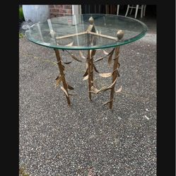 Hollywood Regency Side Table