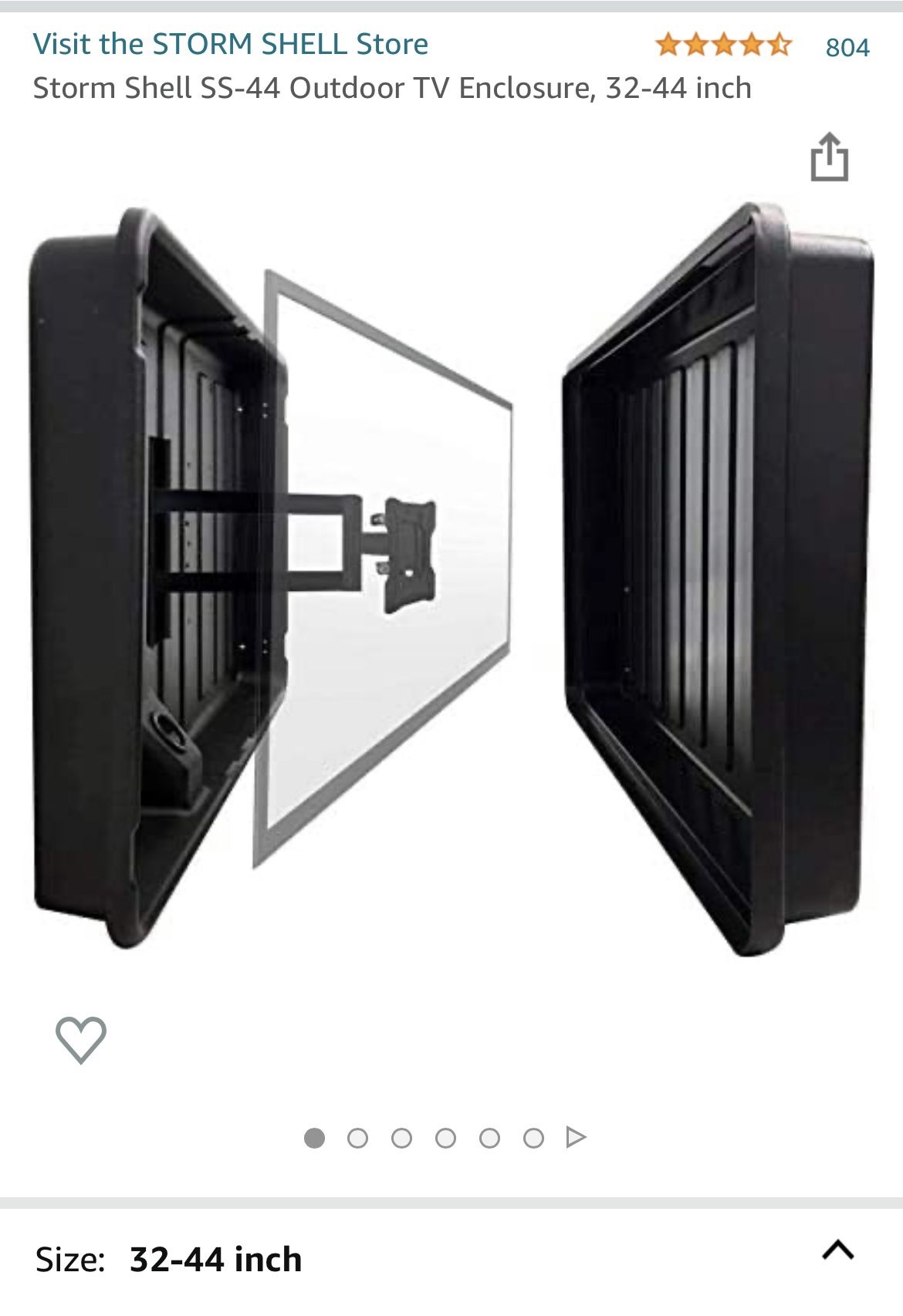 Outdoor TV Shell