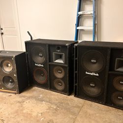 SoundTech CX9 Concert Speakers, SubWoofer