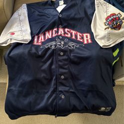 Lancaster Jethawks Minor-League Baseball Jersey Size 48