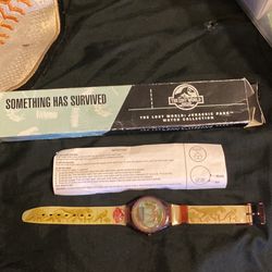 The Lost World Jurassic Park Watch Something Has Survived Burger King 1997 collectible 