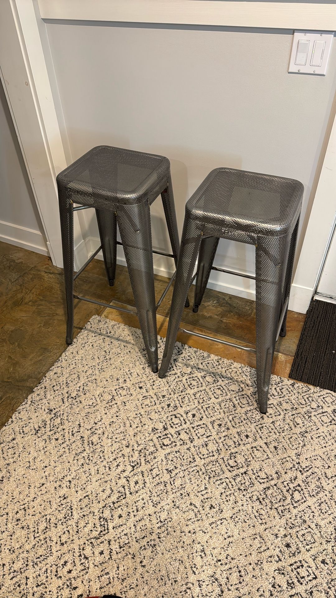 Bar Height Tolix Stools (2)