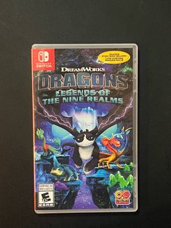 Nintendo Switch Game: DreamWorks DRAGONS - Legends of the Nine Realms • Handheld Console Game