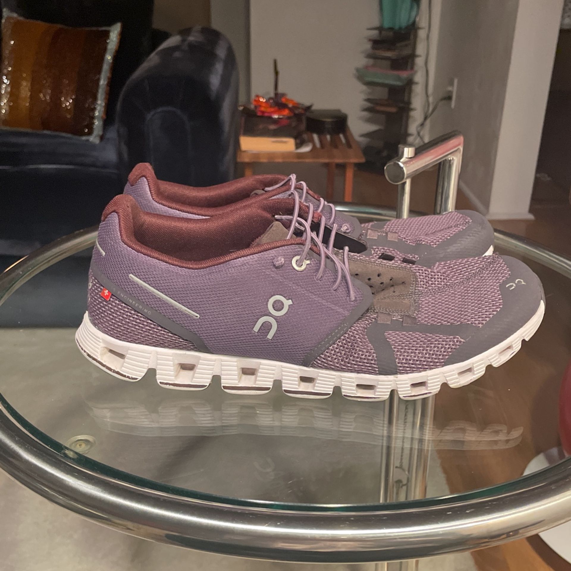 On Running Cloud 5 Pebble/Raisin Shoes M 9.5 - news.we-bc.ca display picture 3