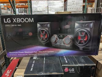 LG CK43 300W SPEAKER SYSTEM - BLACK