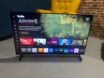 Onn 43” Smart TV (powered by Vizio)  — New/Open Box