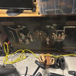 Antique Chinese Art Cabinet