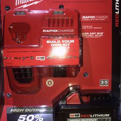 Milwaukee M18 8.0ah Battery & Charger. ❌PRICE IS FIRM❌PRECIO FIRME❌