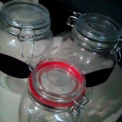 Glass Kitchen Mason Jars