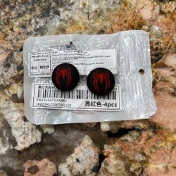 Black And Red Spider-Man Controller Grips (NEW) Negotiations Might Work