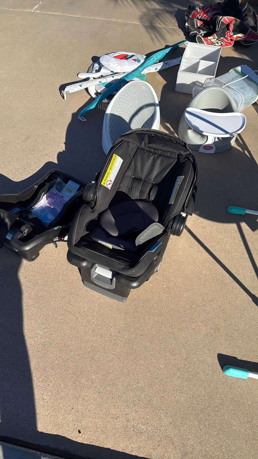 Baby Car Seat With 2 Bases